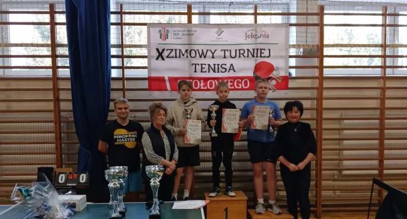 X Zimowy Turniej Tenisa Stołowego w Jeleśni 