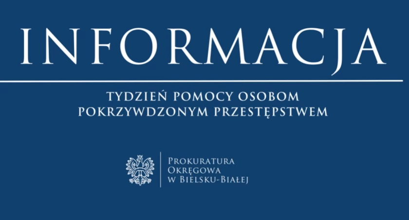 Tydzień Pomocy Osobom Pokrzywdzonym Przestępstwem- bezpłatne porady prawne 