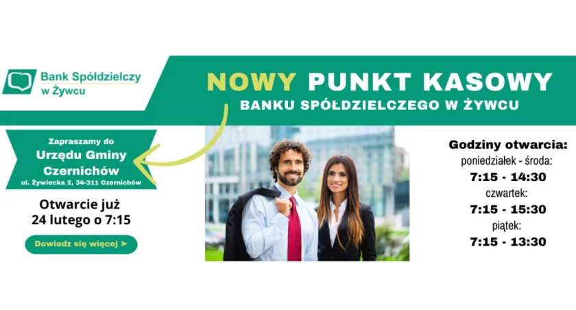 Bank Spółdzielczy w Żywcu – Twój Lokalny Bank, Jeszcze Bliżej Ciebie!