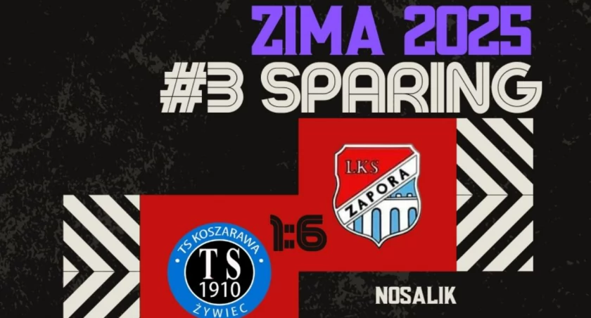 TS Koszarawa Żywiec przegrywa 1-6 z LKS Zapora Porąbka!