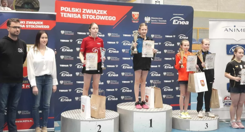 Hania Kufel triumfuje w III Grand Prix Żaczek w tenisie stołowym
