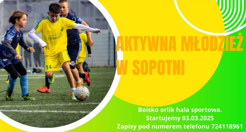 Aktywna Młodzież w Sopotni – sport, zdrowie i rozwój