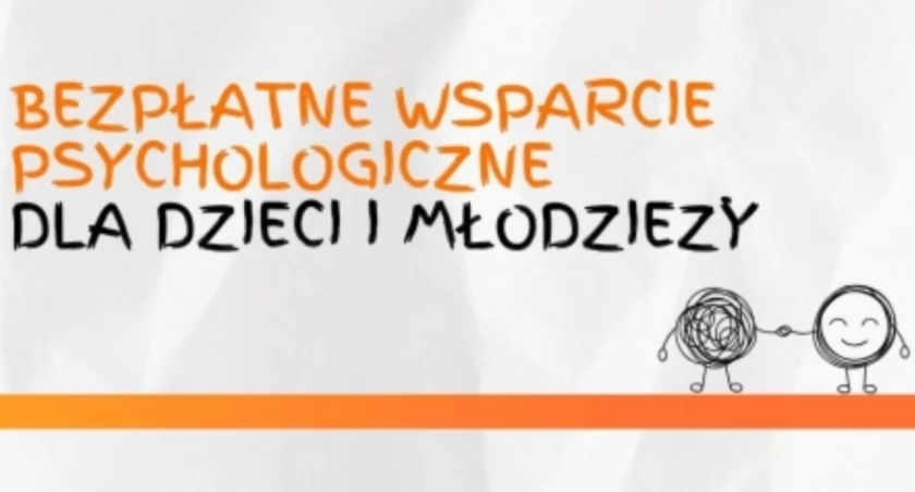 Wsparcie psychologiczne dla dzieci i młodzieży w powiecie żywieckim! 