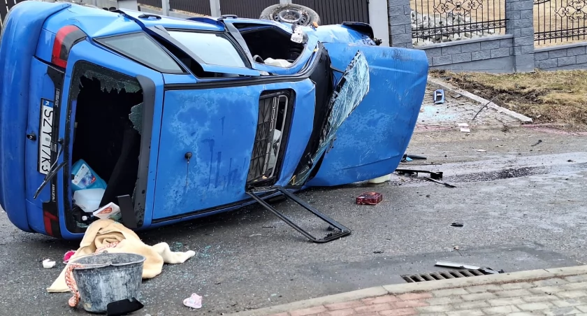 Tragedia w Lipowej - nie żyje 26 letni kierowca!