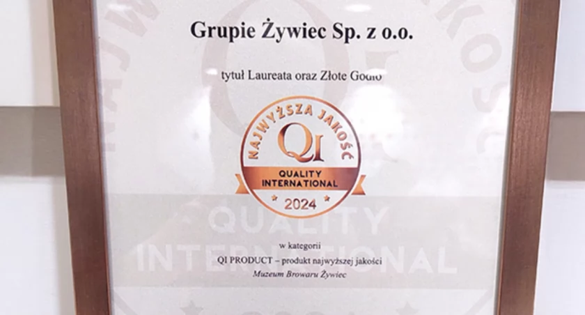 Muzeum Browaru Żywiec z wyróżnieniem Najwyższa Jakość QI