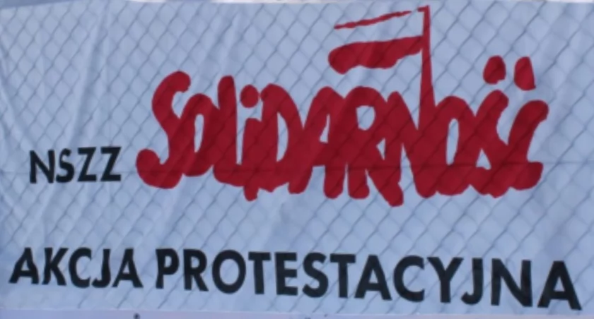 Protest pracowników Hutchinson w Żywcu! 