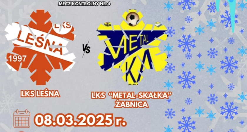 Sparing LKS Leśna vs Metal Skałka Żabnica - mecz już jutro o 15:00!