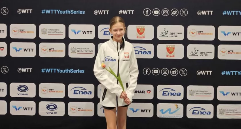 Hania Kufel srebrną medalistką WTT Youth Contender Władysławowo 2025