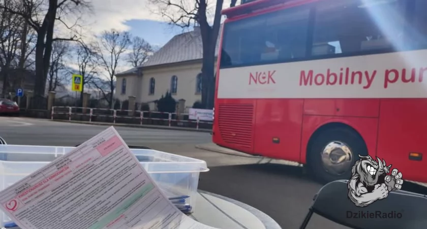 Kropla, która ratuje życie – krwiobus w Milówce w dniu 9 marca 2025r.