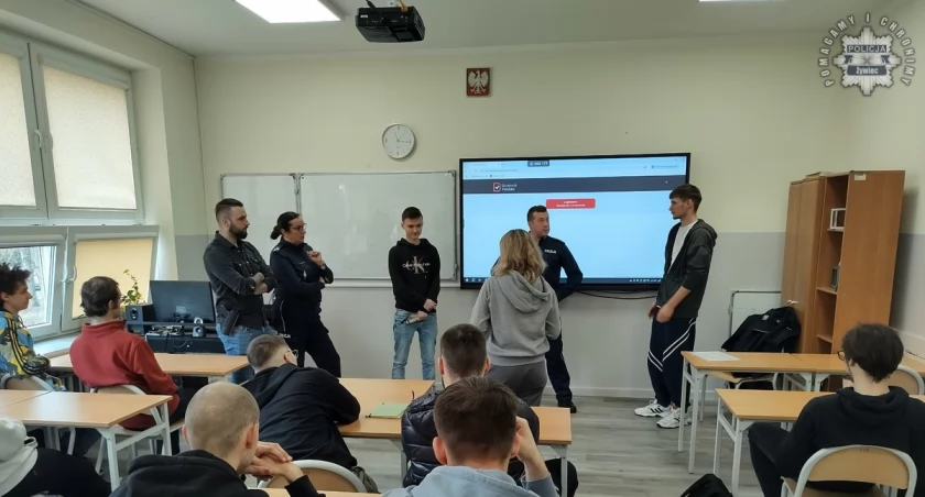 Żywieccy policjanci inspirują młodzież! 