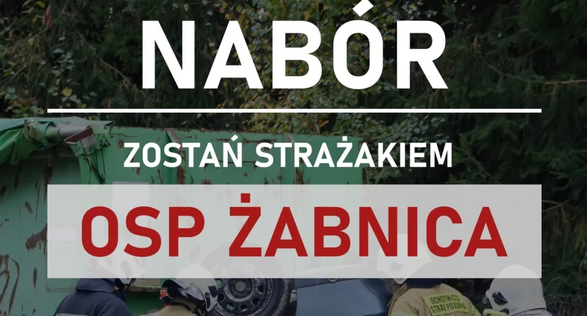 Zostań strażakiem OSP Żabnica! w Gminie Węgierska - Górka.