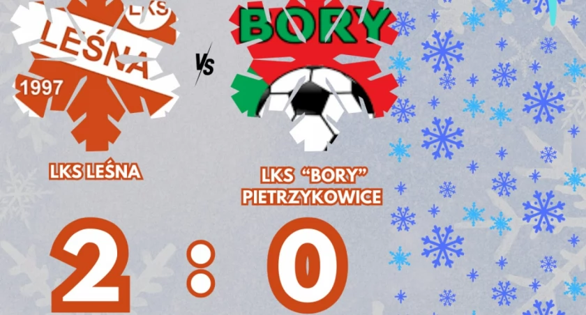 LKS Leśna wygrywa sparing z Borami Pietrzykowice!