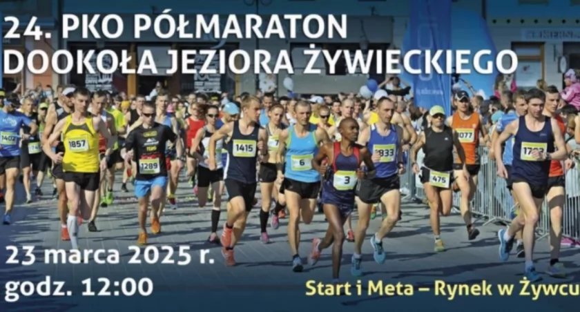 24. PKO Półmaraton dookoła Jeziora Żywieckiego – zmiany w organizacji ruchu