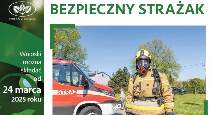 Rusza nabór wniosków w programie „Bezpieczny Strażak” – wsparcie dla OSP na Śląsku