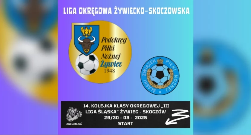 Zapowiedź 14. kolejki Klasy Okręgowej „III Liga Śląska” Żywiec - Skoczów