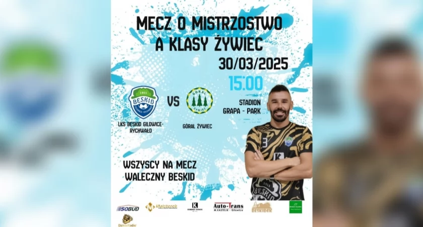Zapowiedź 14. kolejki Żywieckiej A Klasy – LKS Beskid Gilowice-Rychwałd  vs Klub Sportowy Góral 1956 Żywiec