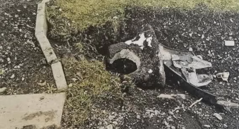 Akt wandalizmu na wyremontowanej drodze w Gminie Rajcza 