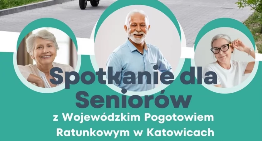 Spotkanie dla Seniorów z Wojewódzkim Pogotowiem Ratunkowym w Katowicach – Życie to wartość bezcenna!
