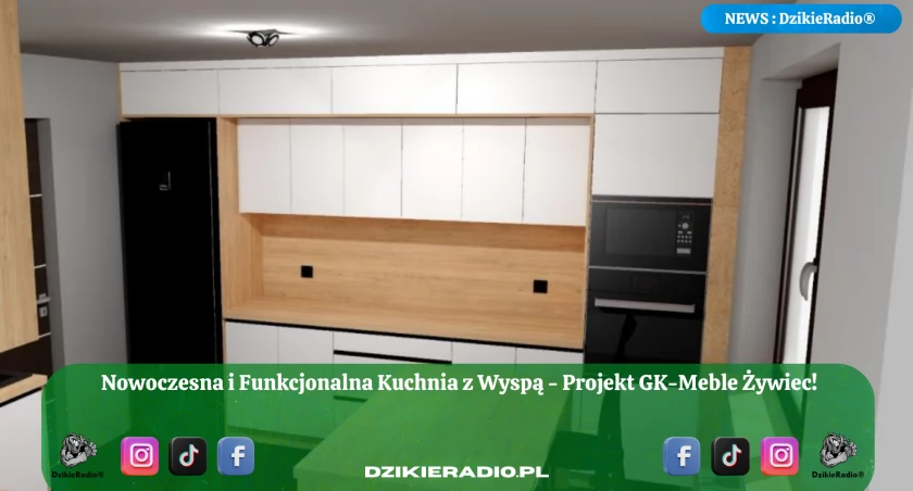 Nowoczesna zabudowa kuchenna – funkcjonalność i estetyka w jednym