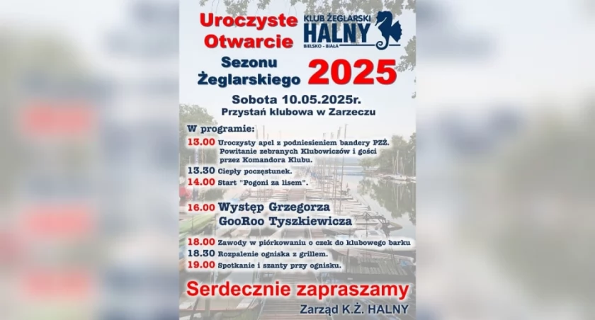 Otwarcie Sezonu Żeglarskiego 2025 z Klubem HALNY – tradycja i wspólnota na wodzie