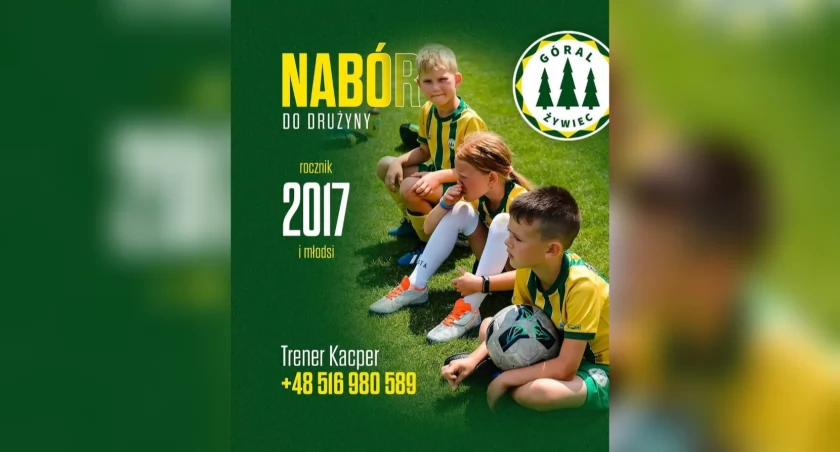 Sport – Rekrutacja do drużyny młodzieżowej KS Góral 1956 Żywiec