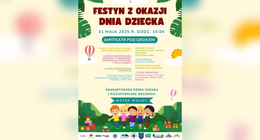  Festyn z okazji Dnia Dziecka – święto radości i wspólnej zabawy w Żywcu
