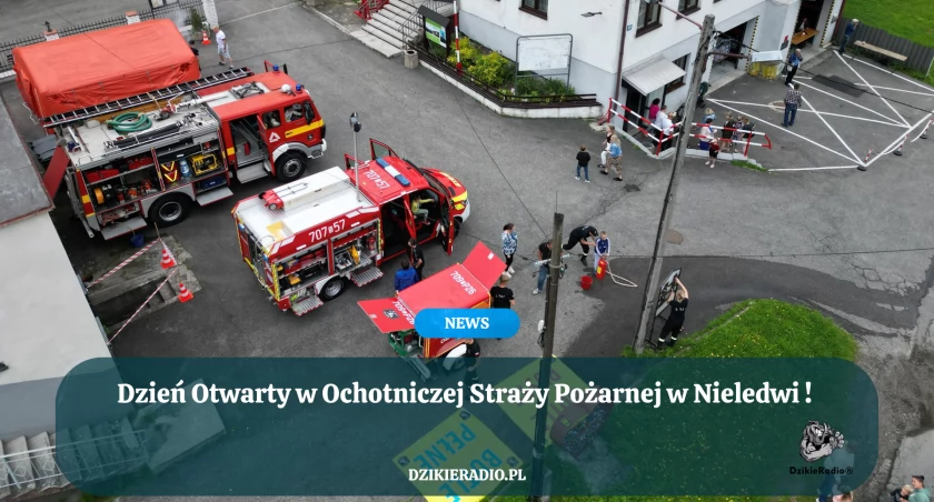 Dzień Otwarty w Ochotniczej Straży Pożarnej w Nieledwi