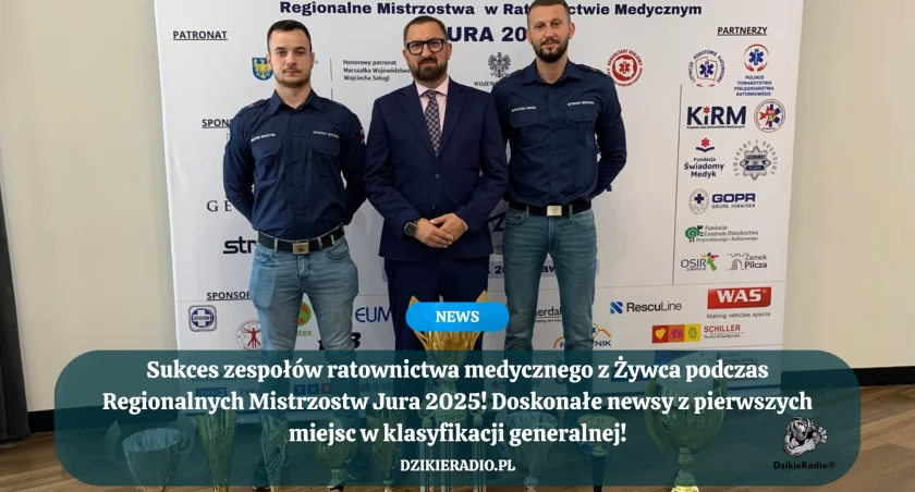  Sukces ratowników medycznych z Żywca na mistrzostwach Jura 2025