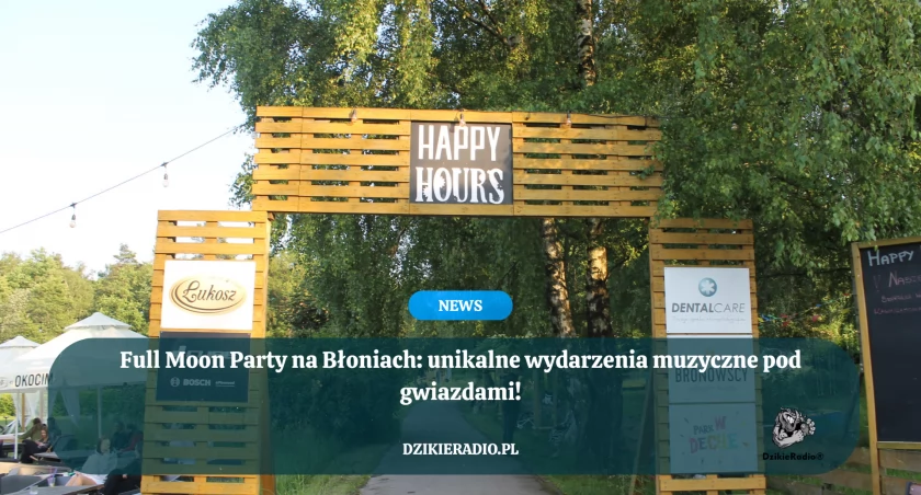 Cykl plenerowych imprez Full Moon Party rozpoczyna się w Bielsku-Białej