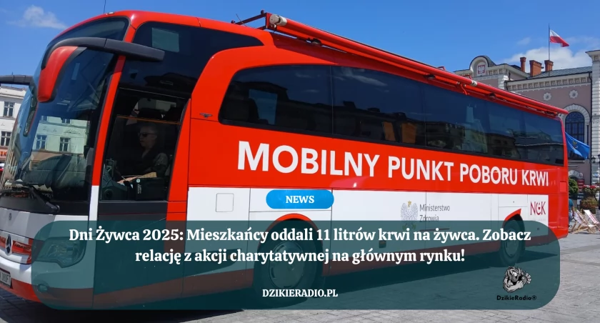 Oddali krew na żywca – bez znieczulenia, ale z uśmiechem!