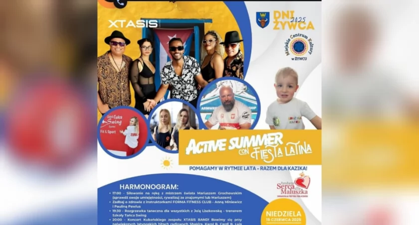 Active Summer con Fiesta Latina! Na Żywieckim Rynku już dzisiaj! Start godz.17:00 