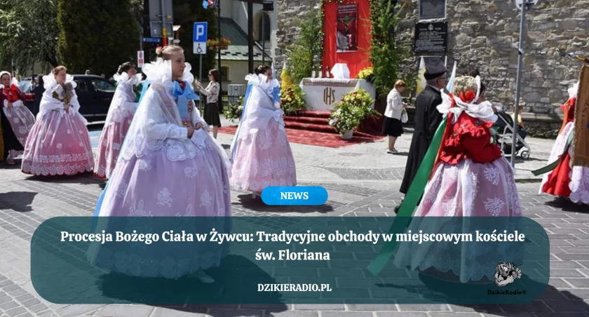Boże Ciało w Żywcu: Tradycyjna procesja ulicami miasta