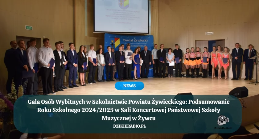 Uroczysta Gala Edukacyjna w Żywcu: Powiat Docenia Sukcesy Uczniów