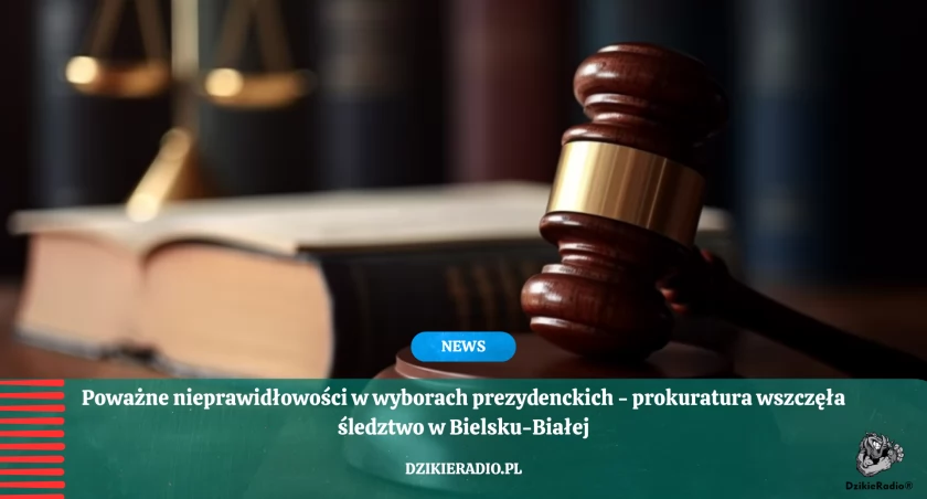 Śledztwo w sprawie nieprawidłowości przy liczeniu głosów w wyborach prezydenckich – interwencja prokuratury w Bielsku-Białej