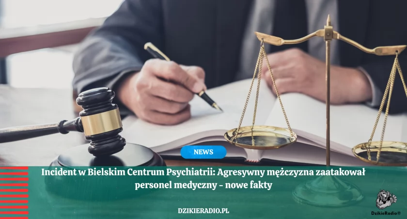 Brutalny atak na personel medyczny w Bielsku-Białej. Sprawca aresztowany na trzy miesiące