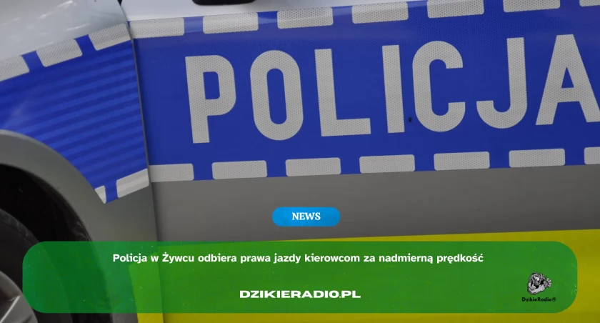 Dwóch kierowców z powiatu żywieckiego straciło prawo jazdy za nadmierną prędkość