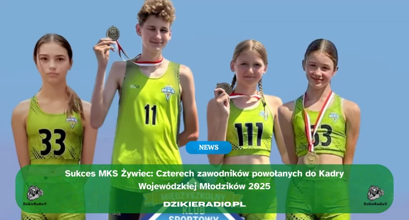 Czterech młodzików z MKS Żywiec powołanych do Kadry Wojewódzkiej. Przed nami gorący lipiec pełen startów