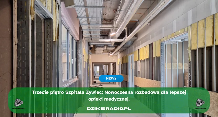 Przyszłość opieki zdrowotnej w Żywcu coraz bliżej: rozbudowa Szpitala Żywiec 