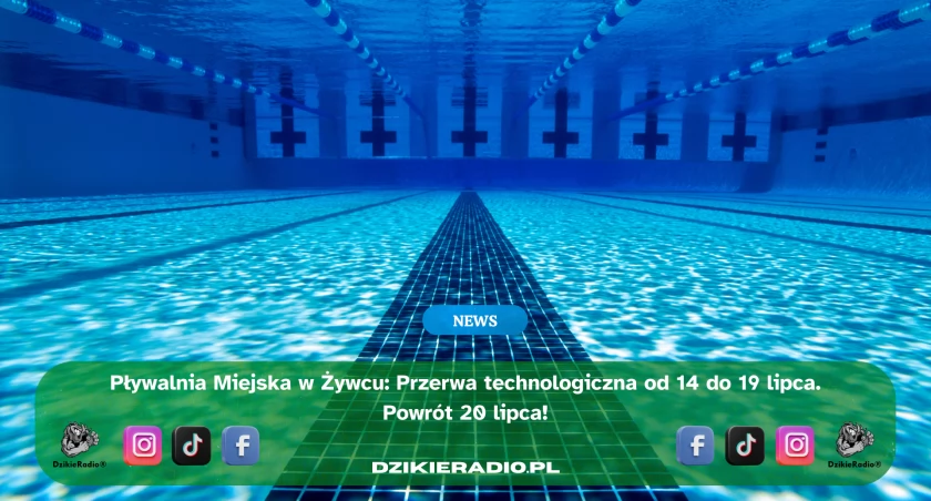 Przerwa technologiczna na Pływalni Miejskiej w Żywcu