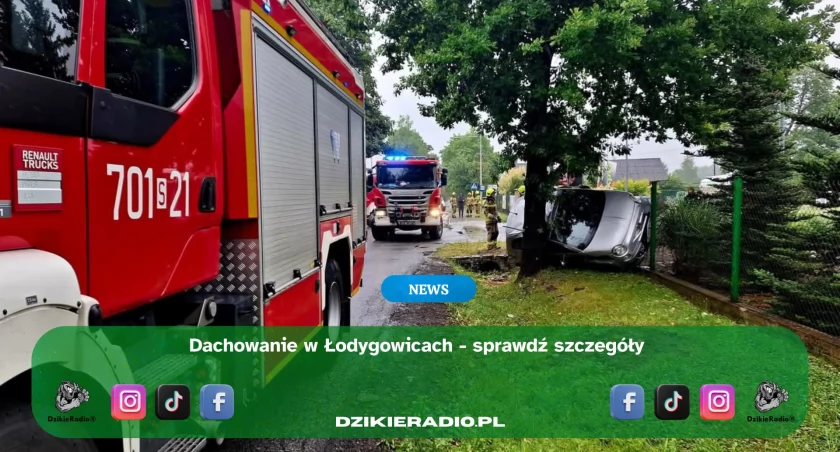 Wypadek w Łodygowicach – dwa samochody zderzyły się na ul. Kasztanowej