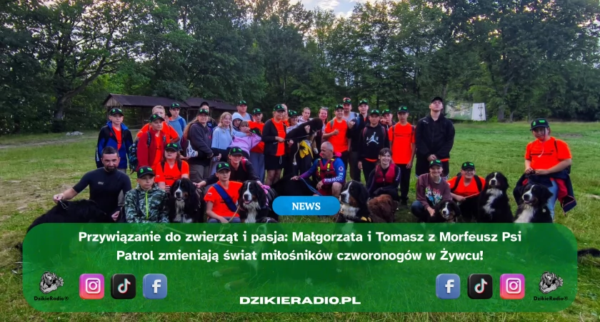 Współpraca, która buduje społeczność – Morfeusz Psi Patrol w Bazie Wodne Pogotowie Ratunkowe Oddział Żywiec