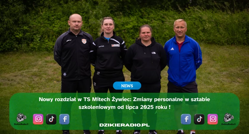 Zmiany w sztabie szkoleniowym TS Mitech Żywiec