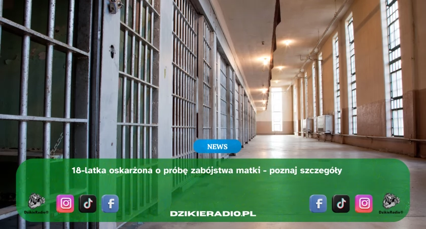 18-latka oskarżona o próbę zabójstwa matki i zranienie 4-letniego brata