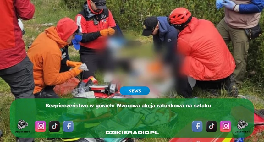 Gdy sekundy ratują życie - nagłe zatrzymanie krążenia na szlaku.