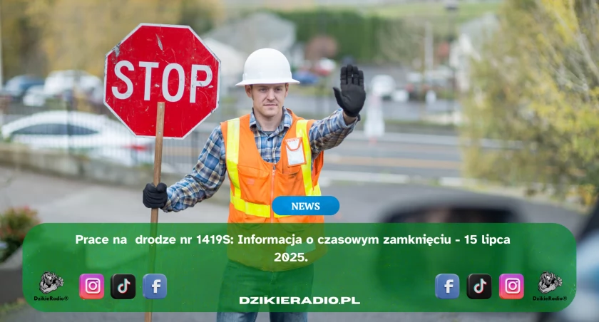  Czasowe zamknięcie drogi powiatowej w Koszarawie