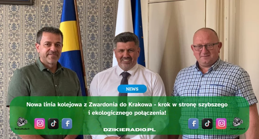 Spotkanie w sprawie nowej linii kolejowej Zwardoń-Kraków - nadzieja dla rozwoju regionu!