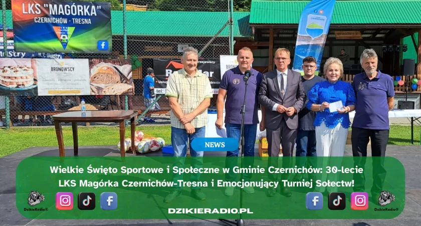 30-lecie LKS Magórka Czernichów-Tresna: Wspaniałe Święto i Emocjonujący Turniej Sołectw!