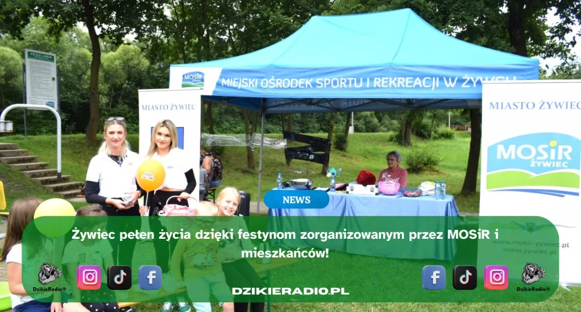 Żywiec: Pełne życie festyny z MOSiR - zobacz, jak bawili się mieszkańcy! 