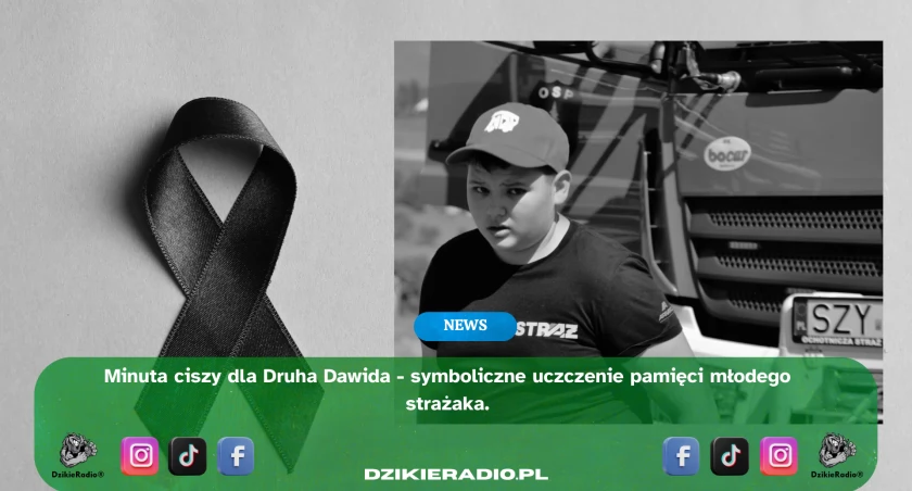 Minuta ciszy dla Druha Dawida - Weź udział w symbolicznym hołdzie, piątek, 25 lipca, 17:00!