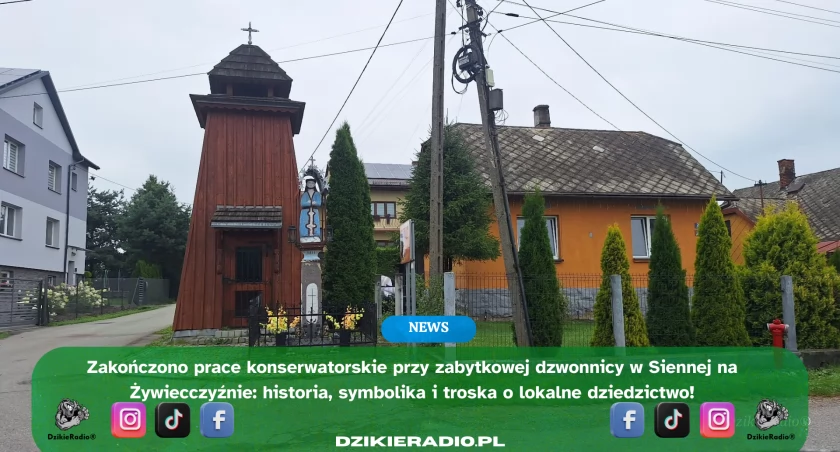 Odnowiona dzwonnica w Siennej przypomina o historii i wspólnocie